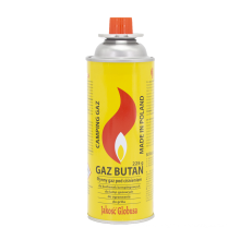 223g 225g 227g butane gas can with valve